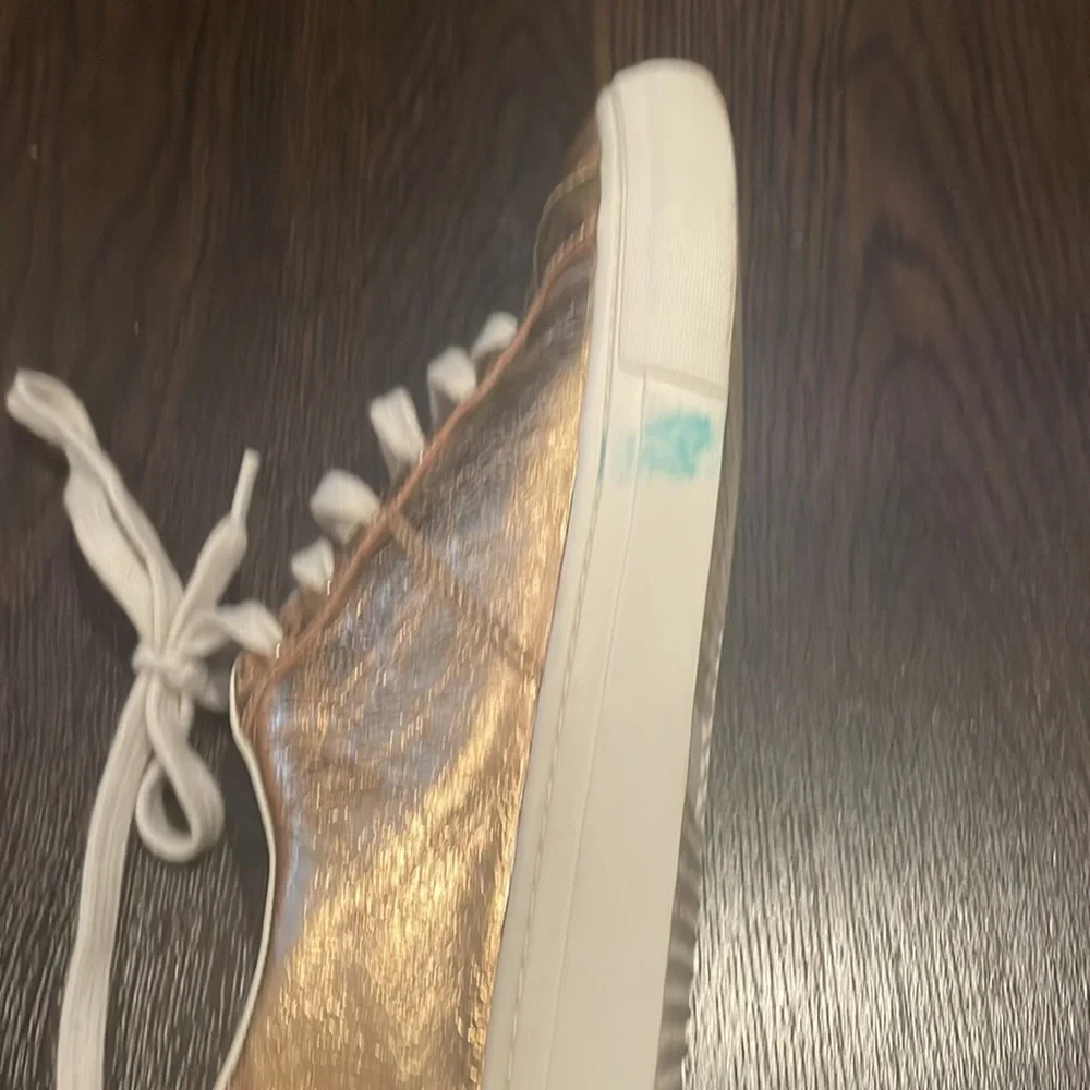 Rose Gold Marc Jacobs Sneakers- Only worn once! - Picture 6 of 8